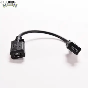 Струйный 17 см кабель-адаптер Micro USB для подключения к Mini USB для синхронизации данных, кабель-адаптер для зарядки TSC Прямая Доставка 8