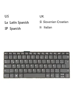 США, Великобритания, Итальянская, Испанская, Словенская, Хорватская клавиатура для Lenovo Ideapad 330s-14ikb 330S-14AST C340-15IIL C340-15IML C340-15IWL 2