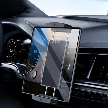 Универсальный автомобильный держатель для планшета 4,7-12,9 дюймов, вентиляционное отверстие для iPad Pro Air iPhone Xiaomi Huawei, мобильный телефон с GPS 7
