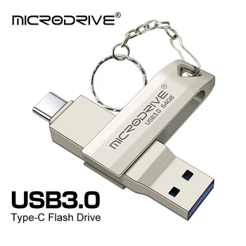 Флеш-накопитель OTG 128 ГБ Type C USB 3.0 Флэш-накопитель 256 ГБ Внешняя карта памяти USB-диск для смартфона планшета Бесплатная доставка 6