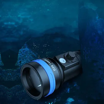 Фонарик для дайвинга Ручной 1600lm Профессиональный подводный электрический фонарь 3