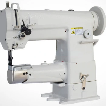 цилиндрическая промышленная швейная машина для изготовления кожаных сумок повышенной прочности