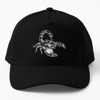 Черная бейсболка с насекомыми-скорпионами, повседневная солнцезащитная кепка, Спортивная весенняя
 Летняя Женская Шапка С Принтом Рыбы Черного Цвета 11