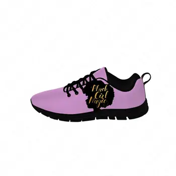 Черные Волшебные Кроссовки с низким Берцем Для Девочек, Мужская И Женская Повседневная Обувь для Подростков, Парусиновая Обувь Для Бега, Легкая обувь с 3D Принтом для Косплея 7