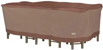 Чехлы Ultimate Waterproof 125-дюймовый Прямоугольный /Овальный стол со стульями, 127 