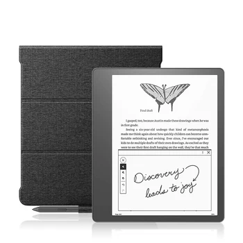Чехол HUWEI для Kindle Scribe, чехол для Kindle Scribe (выпущен в 2022 году), 10,2-дюймовый планшет, Откидная подставка-фолио из Искусственной кожи с прорезью для ручки 16