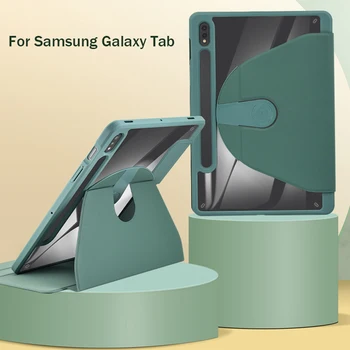 Чехол для планшета Samsung TAB S8 со слотом для ручки Smart Cover для SAMSUNG S6 Lite 10,4 P610 A8 10,5 2021 S7 Plus Fe 12,4 Чехол-подставка 6