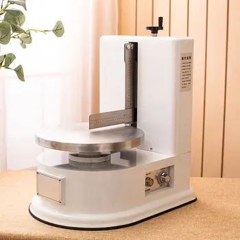 Электрическая машина для разлива крема для круглого торта Автоматическая Машина для украшения Кремом Гладкого покрытия торта на День рождения 11