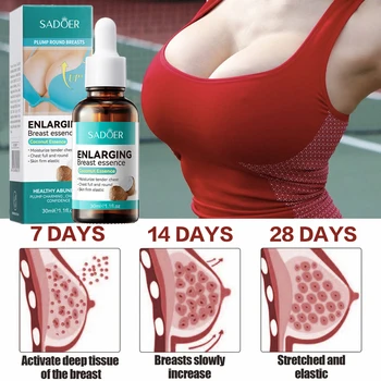 Эфирное масло для увеличения женской груди, Увеличивающий грудь Женский Массаж, Увеличивающий Объем груди, Увеличивающий Объем Большого бюста 11