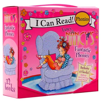 Я умею читать 12 книг /set Fancy Nancy's Fantastic Phonics,Детские книги для 3 4 5 6 лет, Английские книжки с картинками, 9780062086334 6